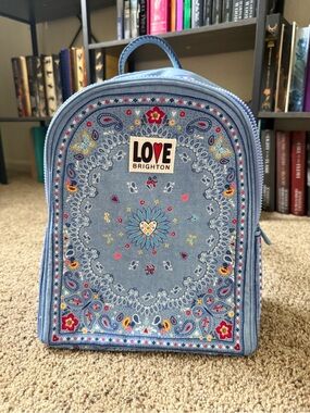 Brighton bandana print backpack